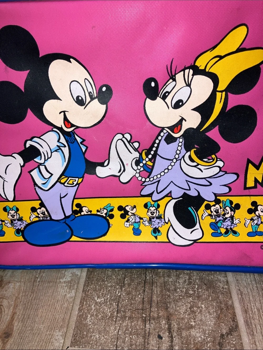 IMAGININGS 3 VINTAGE DISNEY MICKEY AND MINNIE “Oh Minnie' Kids Carry Bag
